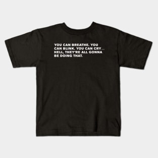 The Walking Dead Quote Kids T-Shirt